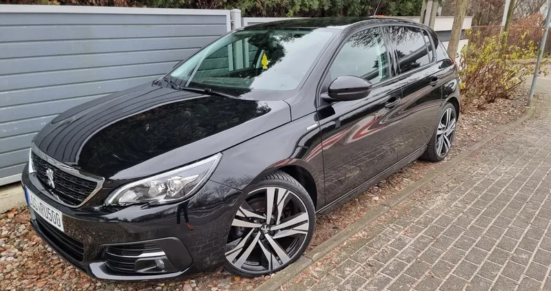 peugeot Peugeot 308 cena 58999 przebieg: 78000, rok produkcji 2019 z Polkowice